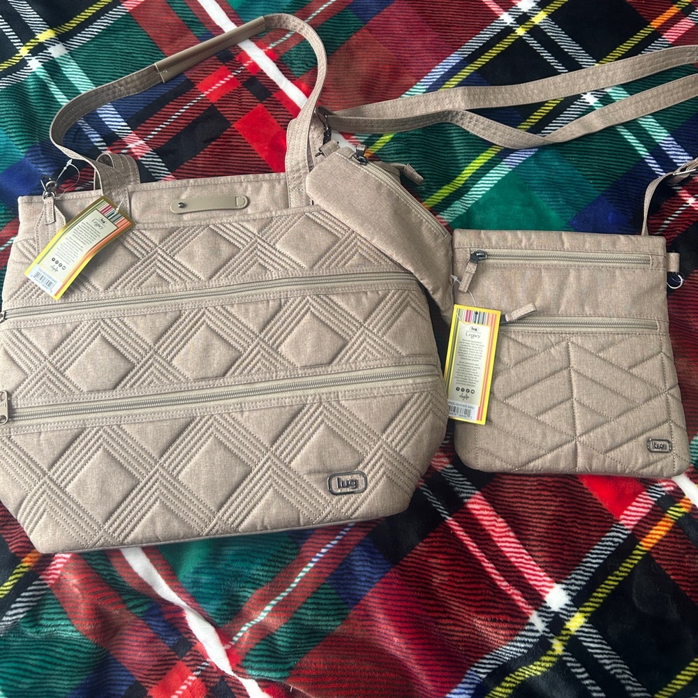 NWT Lug Legacy Collection Taxi Tote Bag- and Skipper Crossbody